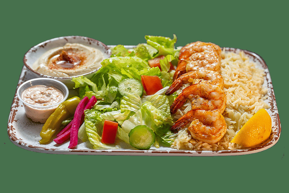 Shrimp Kebab.